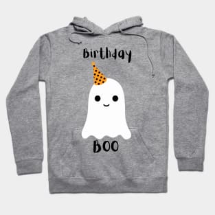 Birthday boo halloween birthday design Hoodie